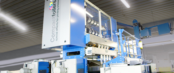 Compact Foilers Module an KBA-Offset-Maschine